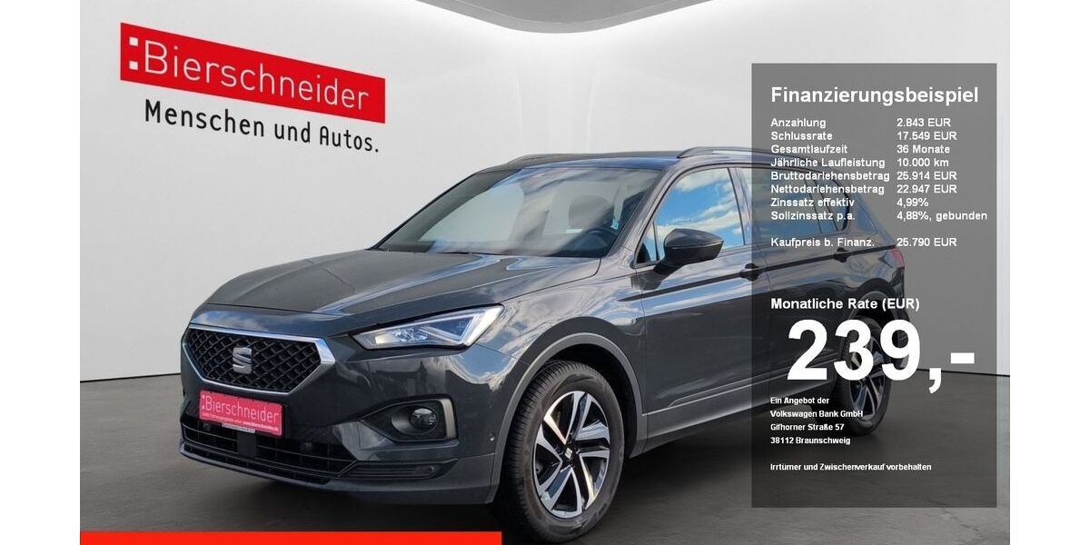 Seat Tarraco 105.590 km 24.450 &euro; Regensburg 93055