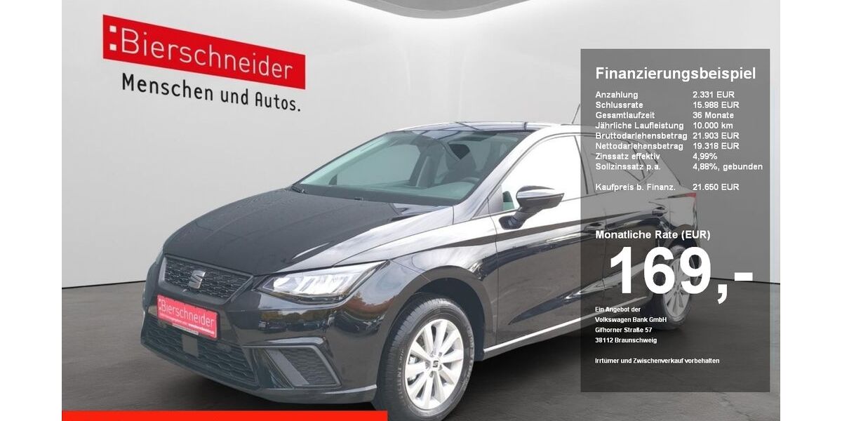 Seat Ibiza 2.000 km 20.650 &euro; Regensburg 93055