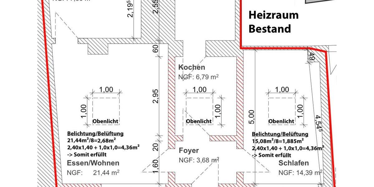Erdgeschoßwohnung Regensburg Kumpfmühl - 2 Zimmer, 60 m&sup2;, 1.060&euro; | Angebot:25283575