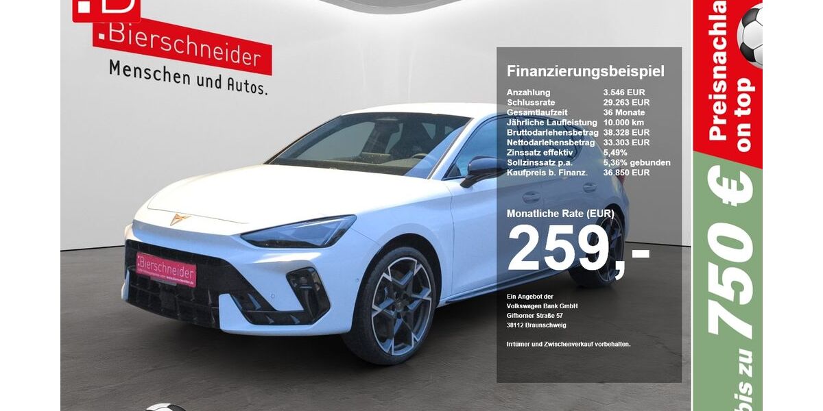 Cupra Leon 9.000 km 34.690 &euro; Regensburg 93055