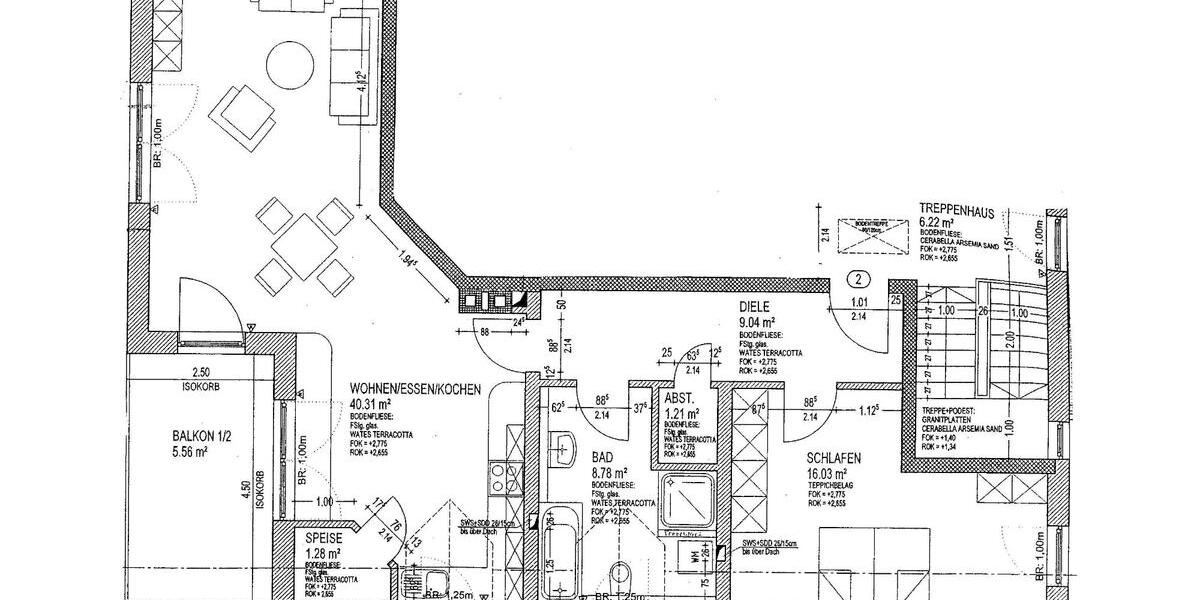 Etagenwohnung Regensburg Gallingkofen - 2 Zimmer, 80 m&sup2;, 820&euro; | Angebot:25639227