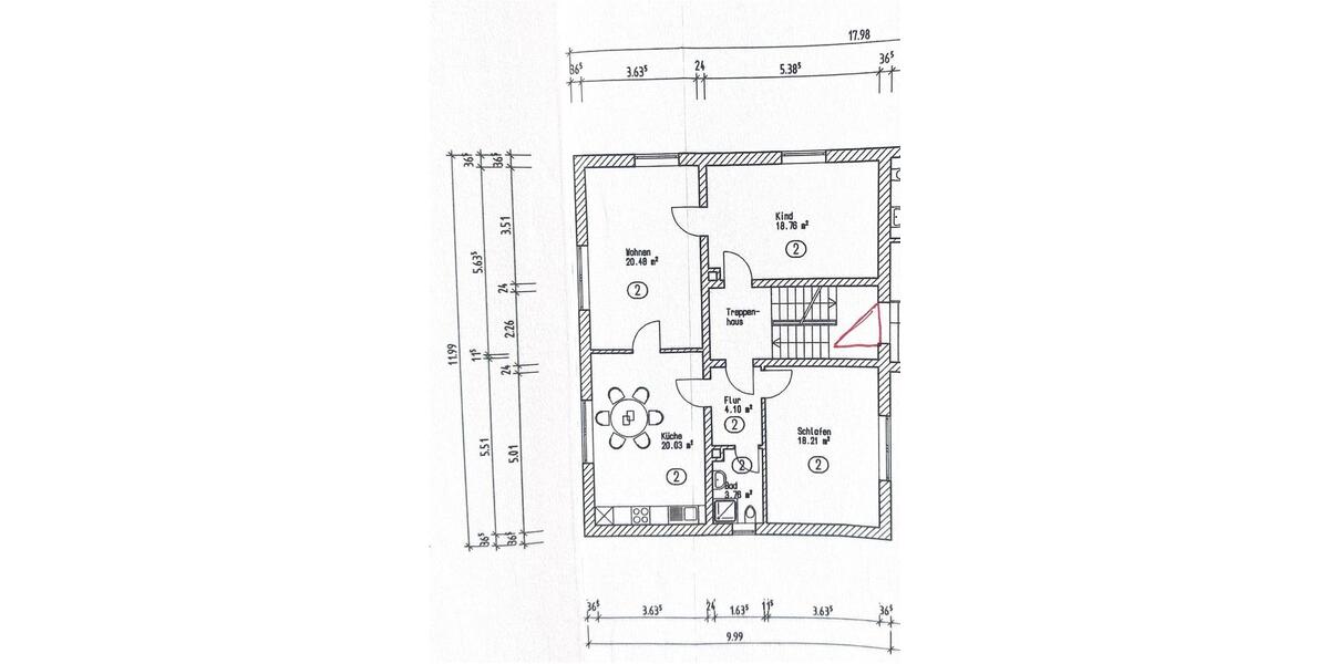 Etagenwohnung Regensburg Gallingkofen - 3 Zimmer, 85 m&sup2;, 279.000&euro; | Angebot:26990844