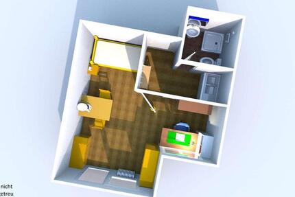 Wohnung Regensburg Galgenberg - 1 Zimmer, 25 m&sup2;, 149.900&euro; | Angebot:26285876