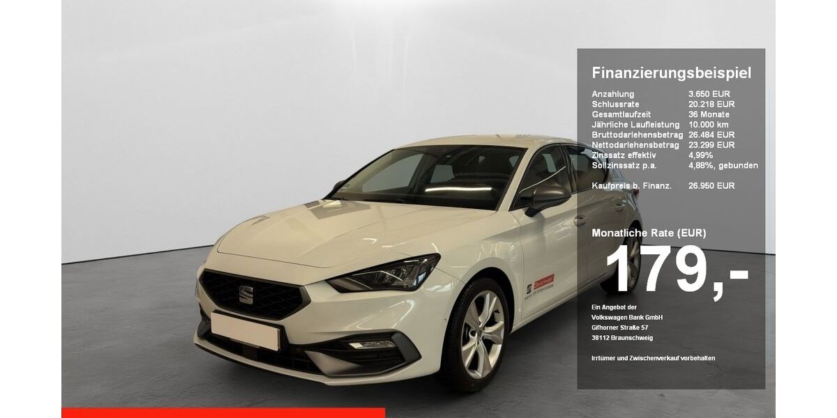 Seat Leon 29.500 km 25.450 &euro; Regensburg 93055