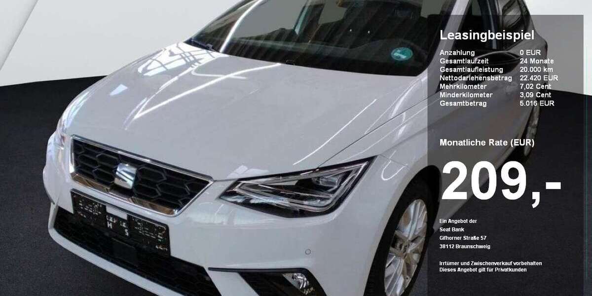 Seat Ibiza 24.895 km 22.950 &euro; Regensburg 93055