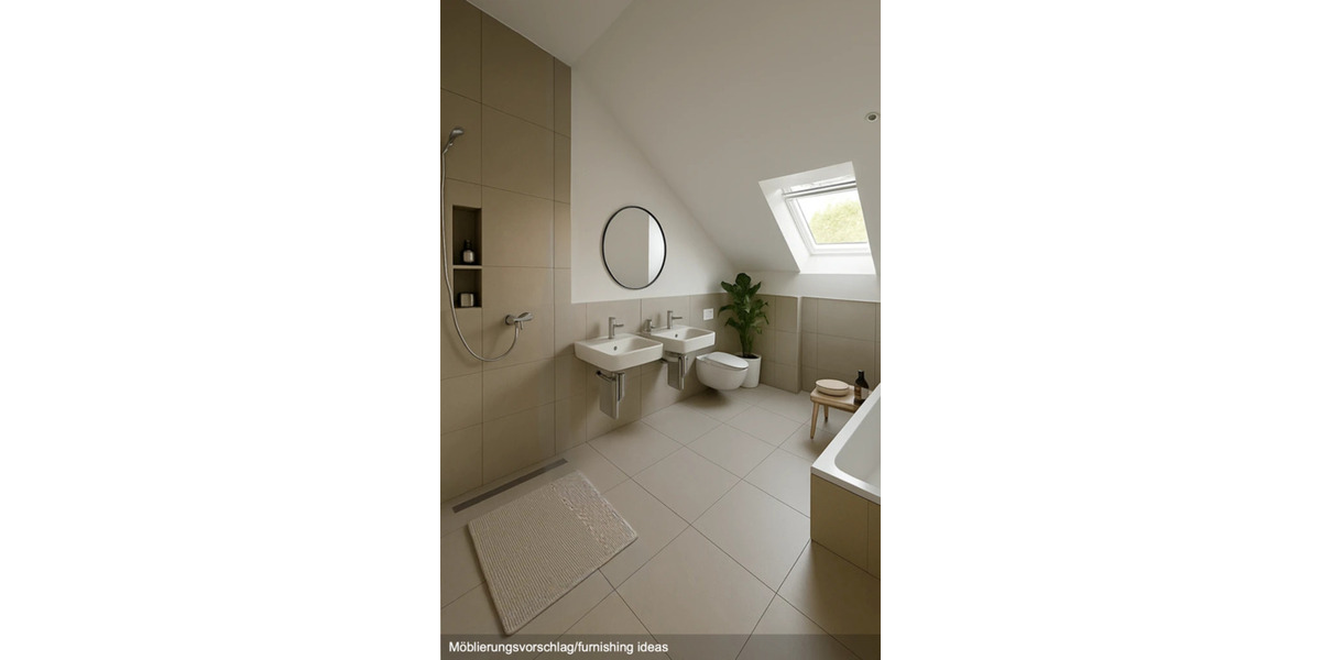 Möblierte Doppelhaushälfte, Moderner NeubauErstbezug in idyllischer Lage 5 zimmer