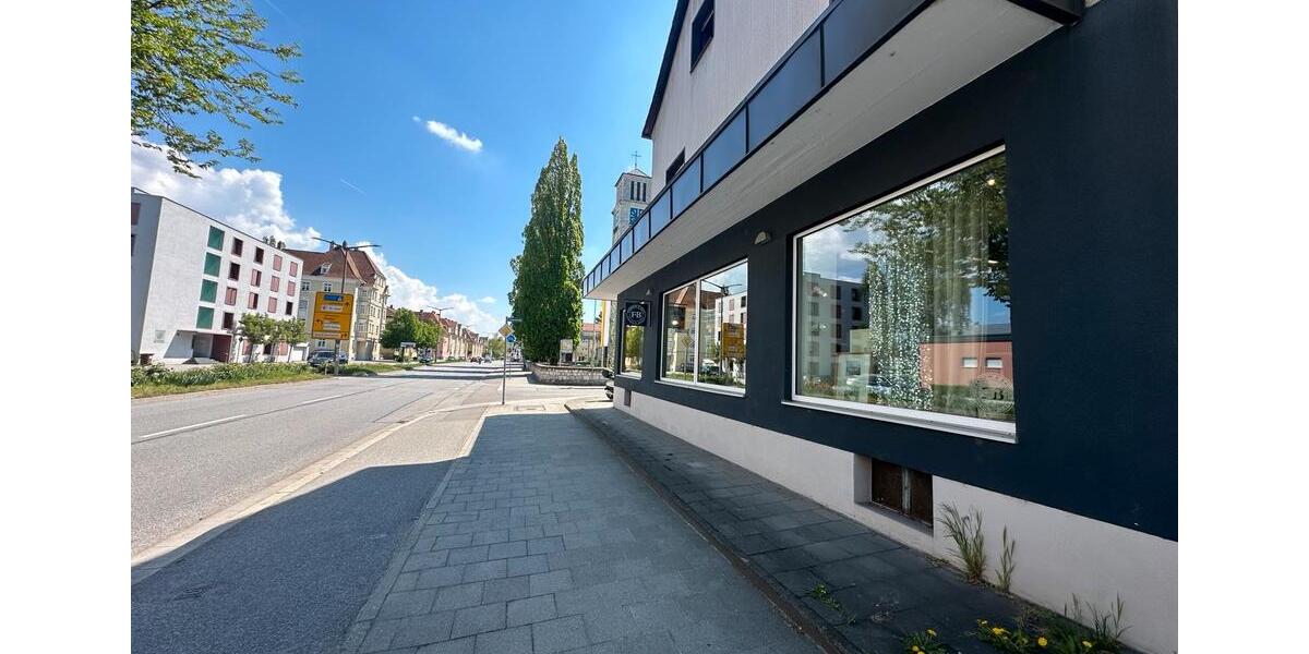 Top sichtbare Gewerbefläche+ Lager + Stellplätze – keine Gastro zimmer