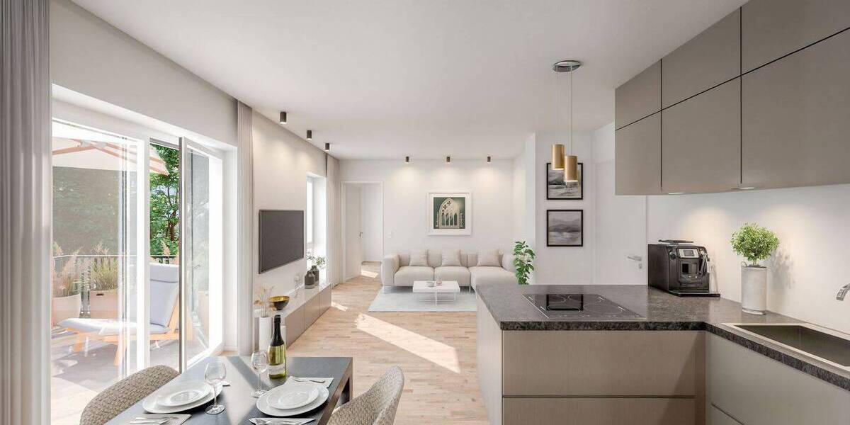 Etagenwohnung Lappersdorf Lorenzen - 2 Zimmer, 334.900&euro; | Angebot:25798275