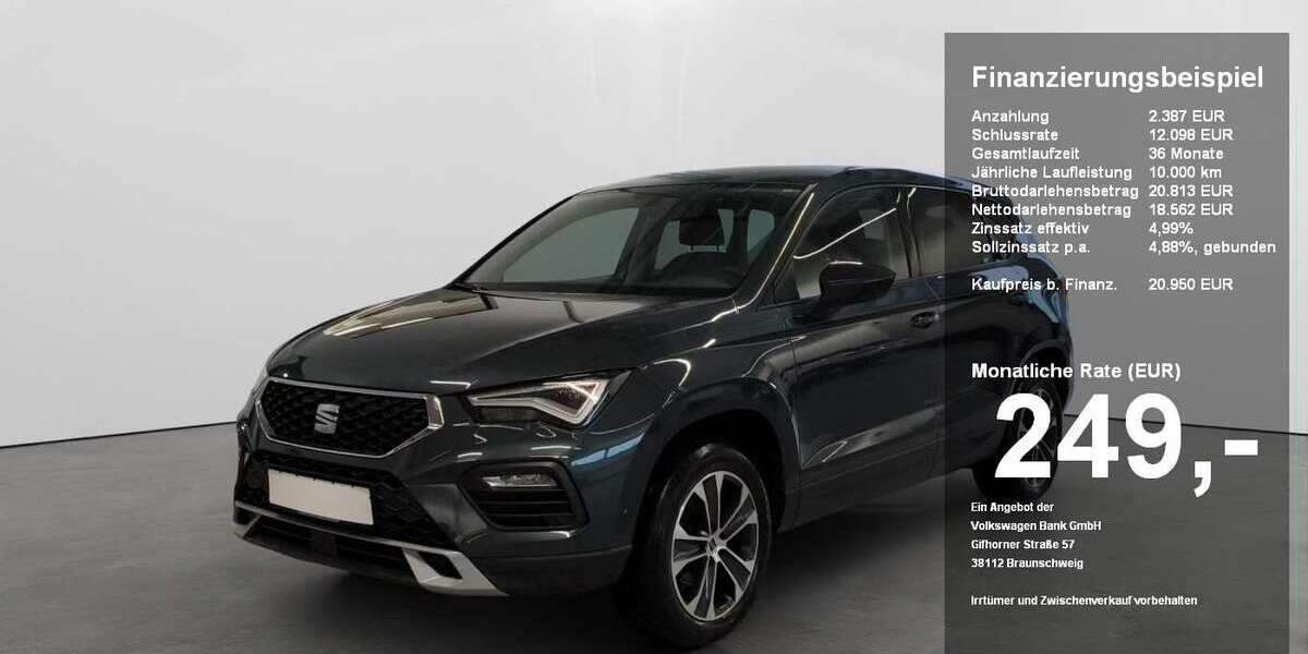Seat Ateca 57.079 km 20.950 &euro; Regensburg 93055