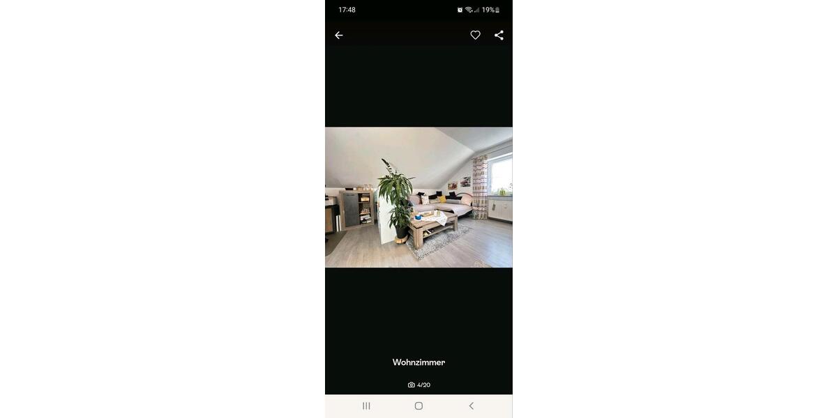 Dachgeschoßwohnung Lappersdorf - 3 Zimmer, 69 m&sup2;, 820&euro; | Angebot:26416508