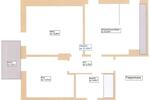 Dachgeschoßwohnung Regensburg Gallingkofen - 2.5 Zimmer, 61 m&sup2;, 280.000&euro; | Angebot:26626585