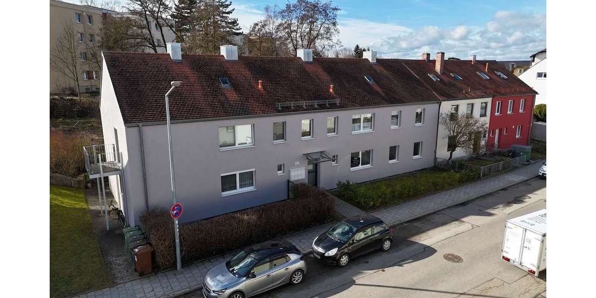 Etagenwohnung Regensburg Ganghofersiedlung - 2 Zimmer, 45 m&sup2;, 199.000&euro; | Angebot:26015974