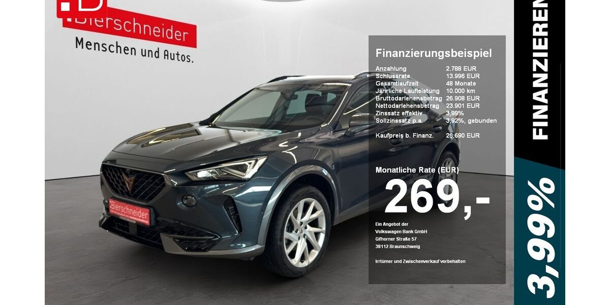 Cupra Formentor 41.639 km 25.950 &euro; Regensburg 93055