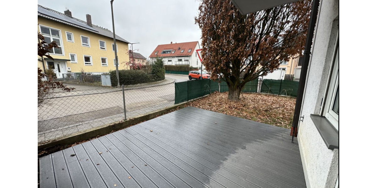 Neu sanierte 2-Zimmer-Wohnung mit Terrasse & Garten - Regensburg 2 zimmer