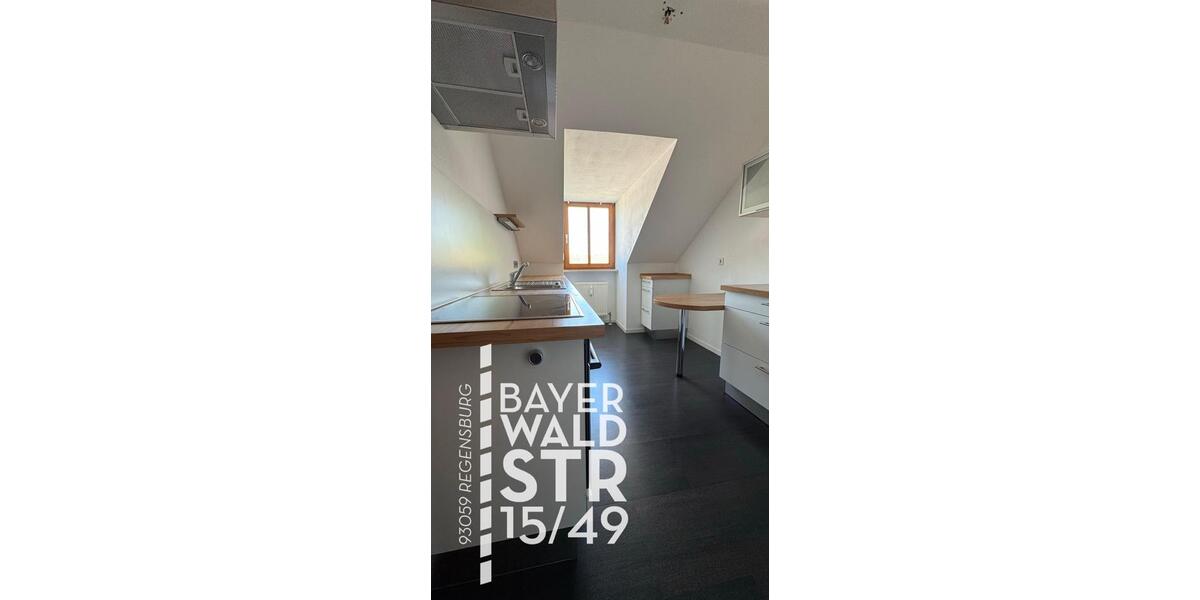 Dachgeschoßwohnung Regensburg Konradsiedlung - 2 Zimmer, 64 m&sup2;, 320.000&euro; | Angebot:26956356