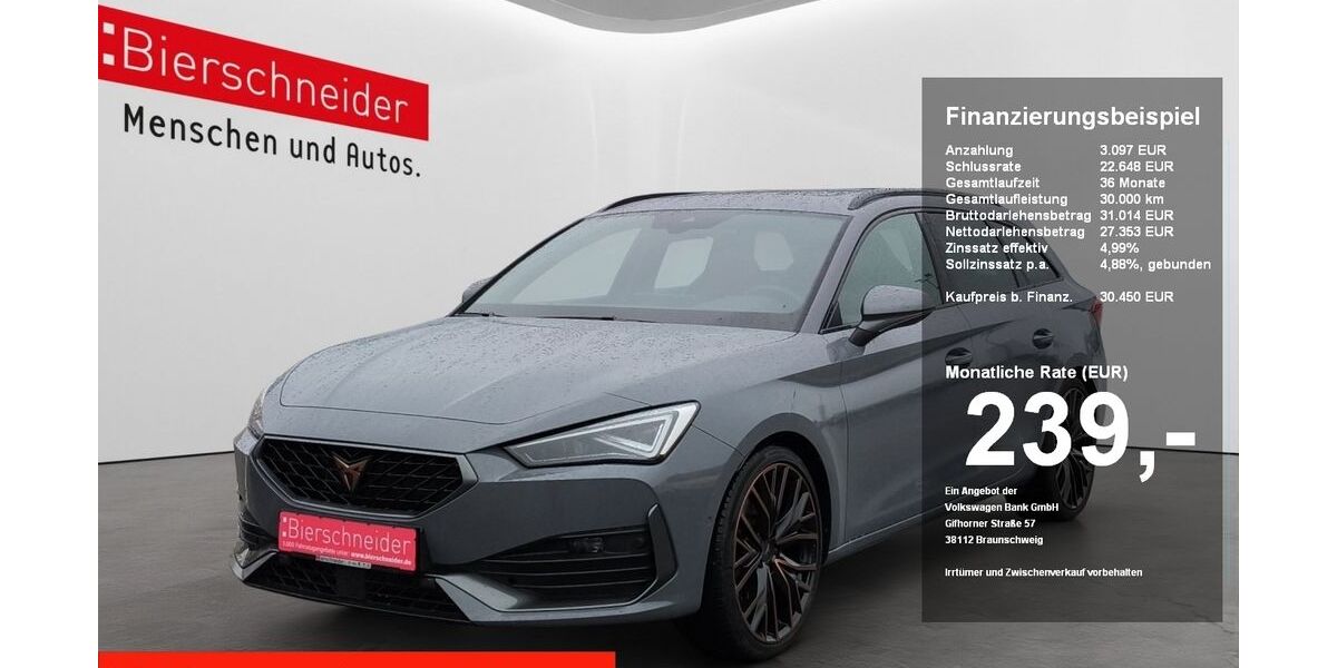 Cupra Leon 63.590 km 29.950 &euro; Regensburg 93055