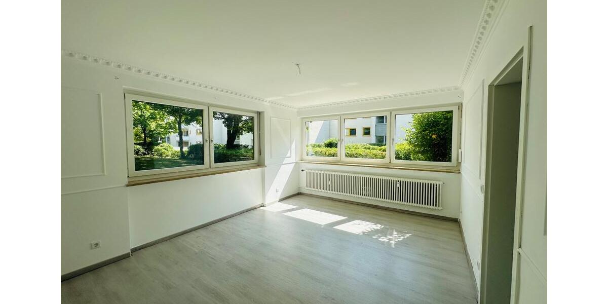 Erdgeschoßwohnung Regensburg Ganghofersiedlung - 3 Zimmer, 90 m&sup2;, 1.490&euro; | Angebot:25636515