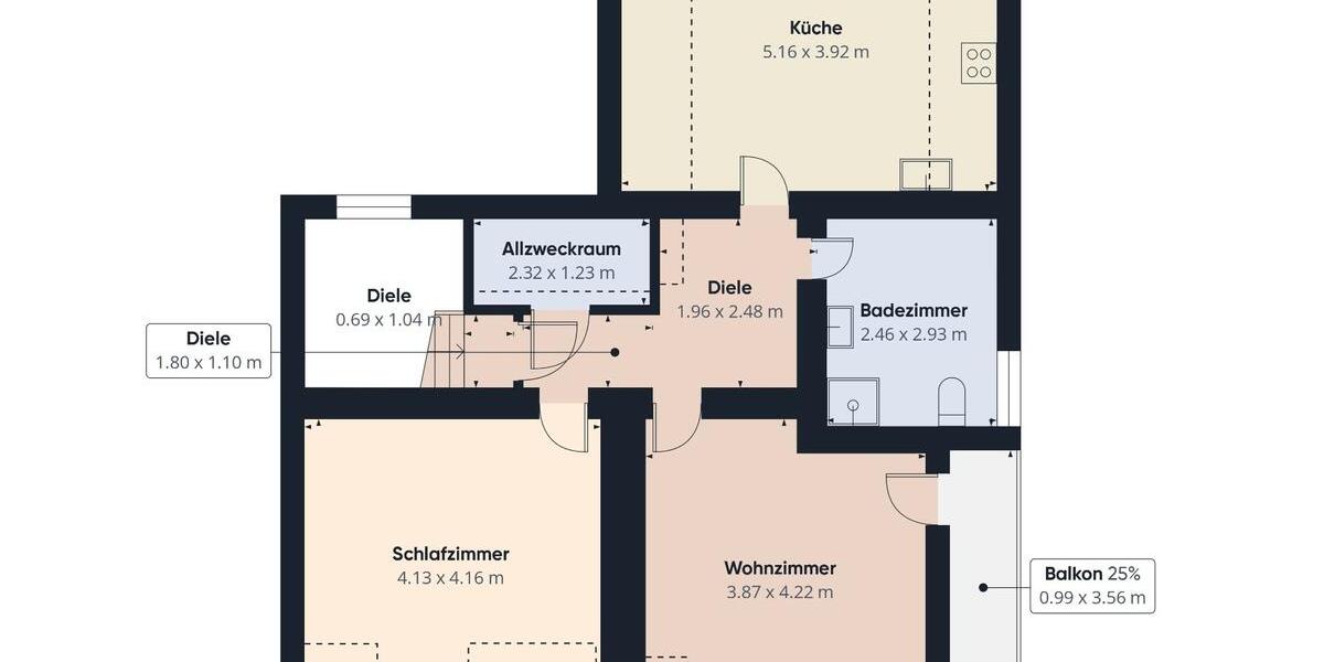 Doppelhaushälfte Kallmünz - 5 Zimmer, 144 m&sup2;, 444.000&euro; | Angebot:25885902