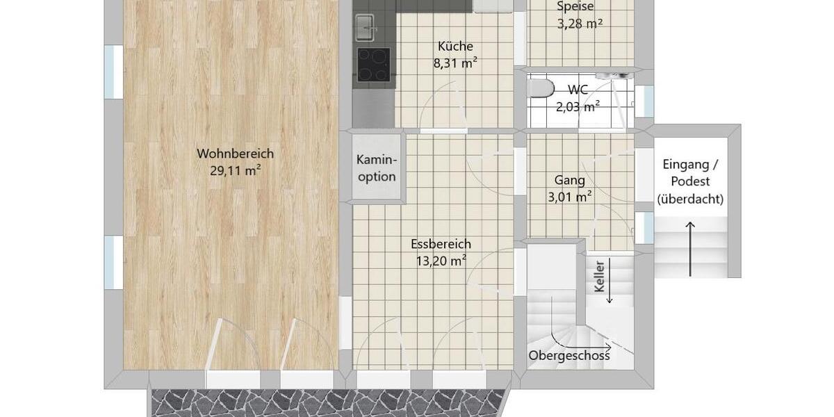 Einfamilienhaus Regenstauf - 5 Zimmer, 101 m&sup2;, 540.000&euro; | Angebot:26596523