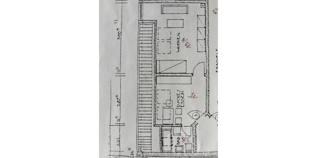 Dachgeschoßwohnung Nittendorf - 2 Zimmer, 38 m&sup2;, 162.000&euro; | Angebot:26233524