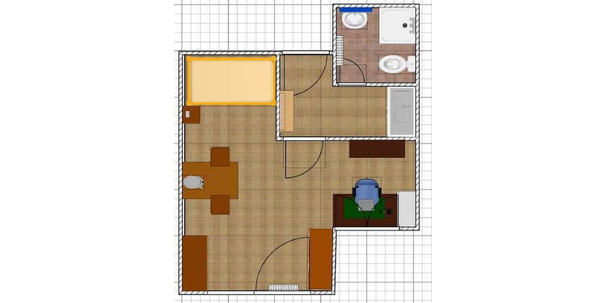 Erdgeschoßwohnung Regensburg Galgenberg - 1 Zimmer, 25 m&sup2;, 149.900&euro; | Angebot:26285876