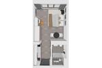Etagenwohnung Regensburg Ganghofersiedlung - 1 Zimmer, 25 m&sup2;, 610&euro; | Angebot:27612598