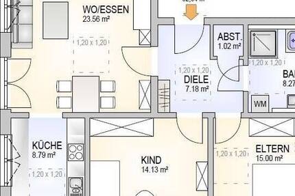 Familienfreundliche Wohnung in Neuprüll! 3 zimmer