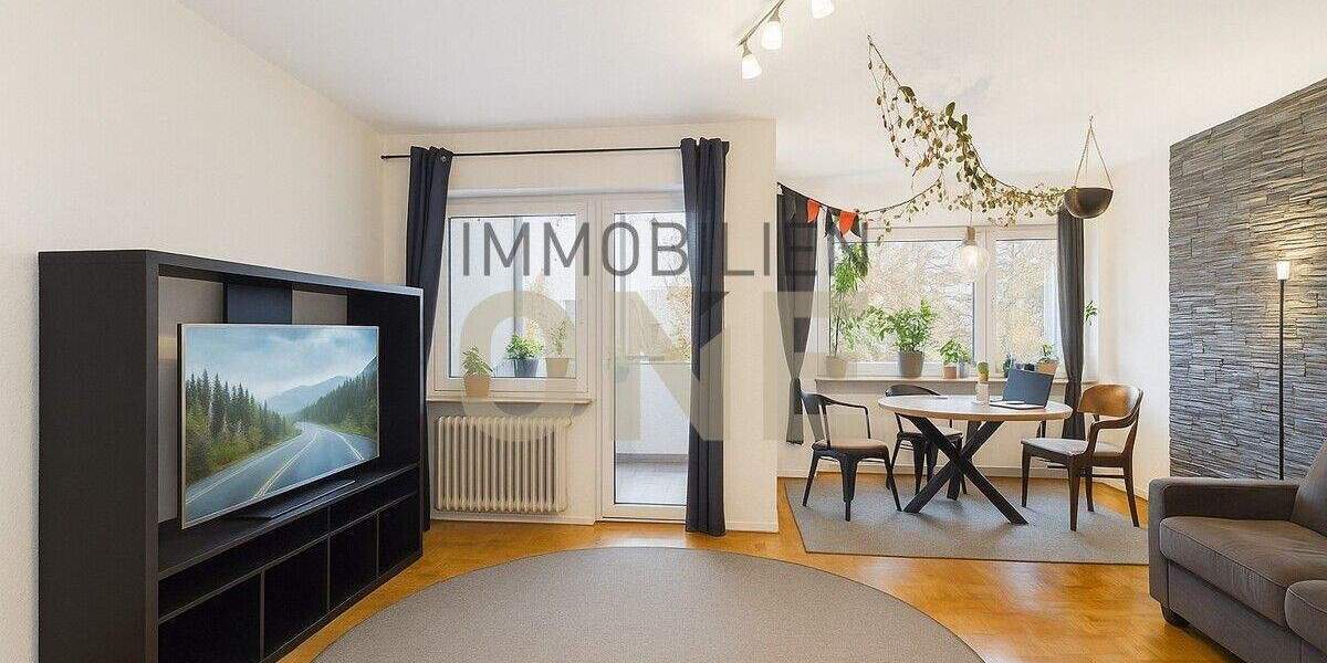 Modernisierte 4-Zimmer-Wohnung mit Loggia und Garage 4 zimmer
