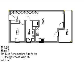 Etagenwohnung Burglengenfeld Wölland - 2 Zimmer, 74 m&sup2;, 900&euro; | Angebot:26026996