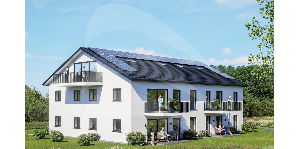 KFW40 mit QNG-Nachhaltigkeitssiegel: Hochwertige 3-Zimmer-Wohnung in DonaustaufSulzbach 3 zimmer