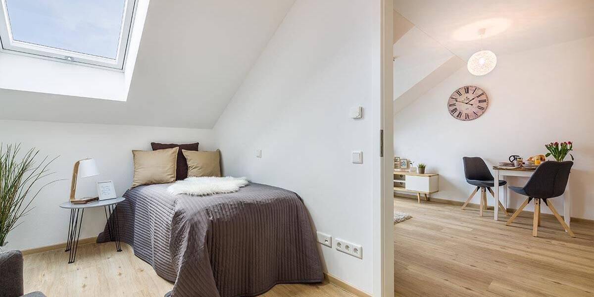 Etagenwohnung Wörth a.d. Donau Oberachdorf - 2 Zimmer, 32 m&sup2;, 197.500&euro; | Angebot:25726506