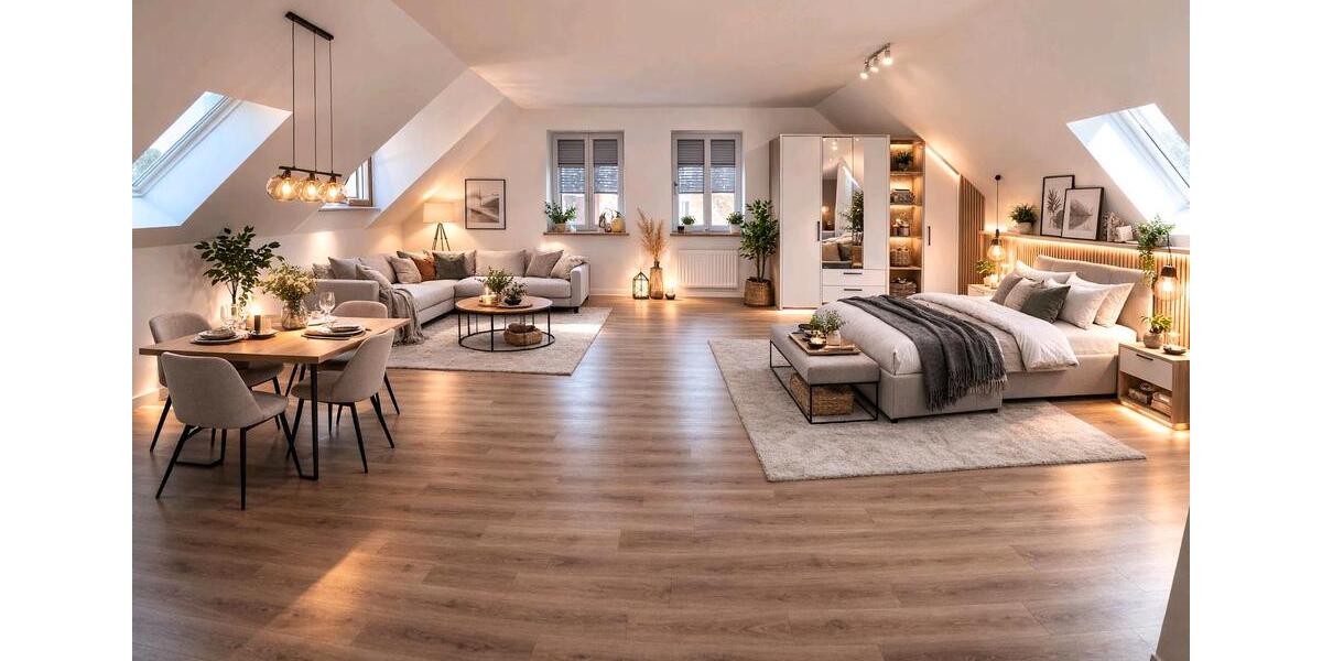 Dachgeschoßwohnung Abensberg - 1 Zimmer, 51 m&sup2;, 810&euro; | Angebot:25742551