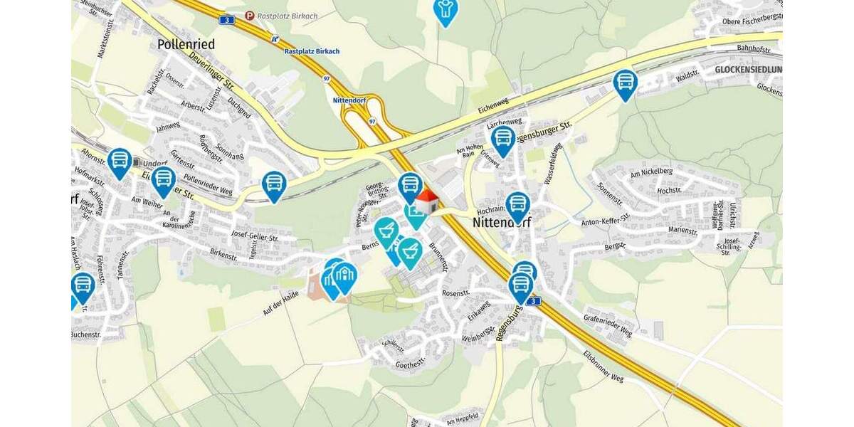 Etagenwohnung Nittendorf - 4 Zimmer, 104 m&sup2;, 299.000&euro; | Angebot:25702721