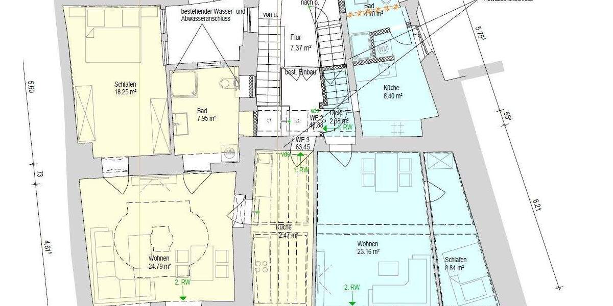 Mehrfamilienhaus, Wohnhaus Regensburg Innenstadt - 1 Zimmer, 305 m&sup2;, 999.000&euro; | Angebot:25399629