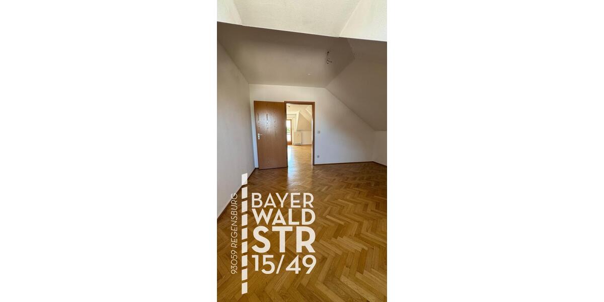 Dachgeschoßwohnung Regensburg Konradsiedlung - 2 Zimmer, 64 m&sup2;, 320.000&euro; | Angebot:26956356