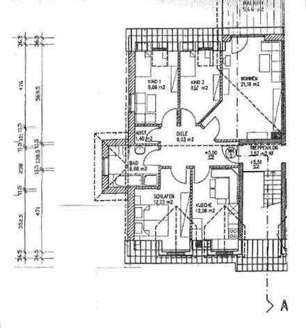 Dachgeschoßwohnung Burglengenfeld - 4 Zimmer, 85 m&sup2;, 299.000&euro; | Angebot:26855948