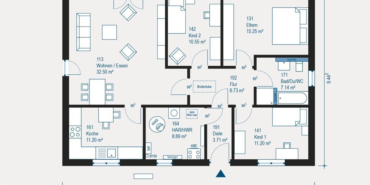 Gestalten Sie Ihren maßgeschneiderten Bungalow nach Ihren Vorstellungen - Bungalow Zeitlarn | Angebot:27302435