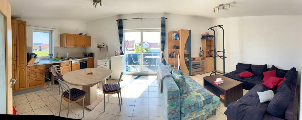 Helle 2-Zimmer-Wohnung 75m² in Regenstauf ab Juni teilmöbliert