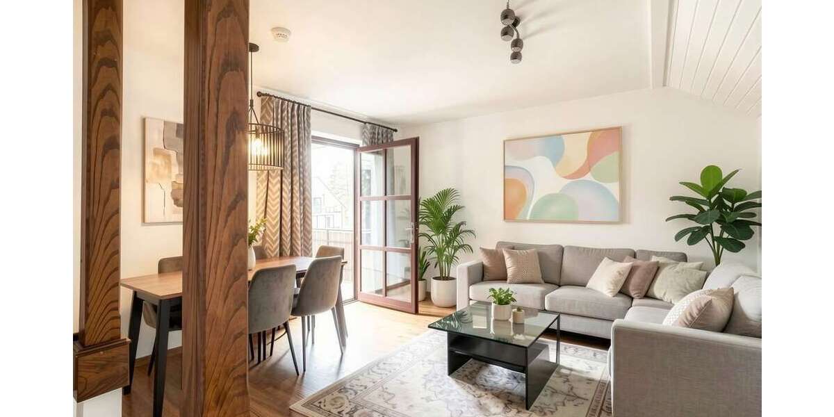 Etagenwohnung Regensburg Ganghofersiedlung - 2 Zimmer, 43 m&sup2;, 169.000&euro; | Angebot:26252590