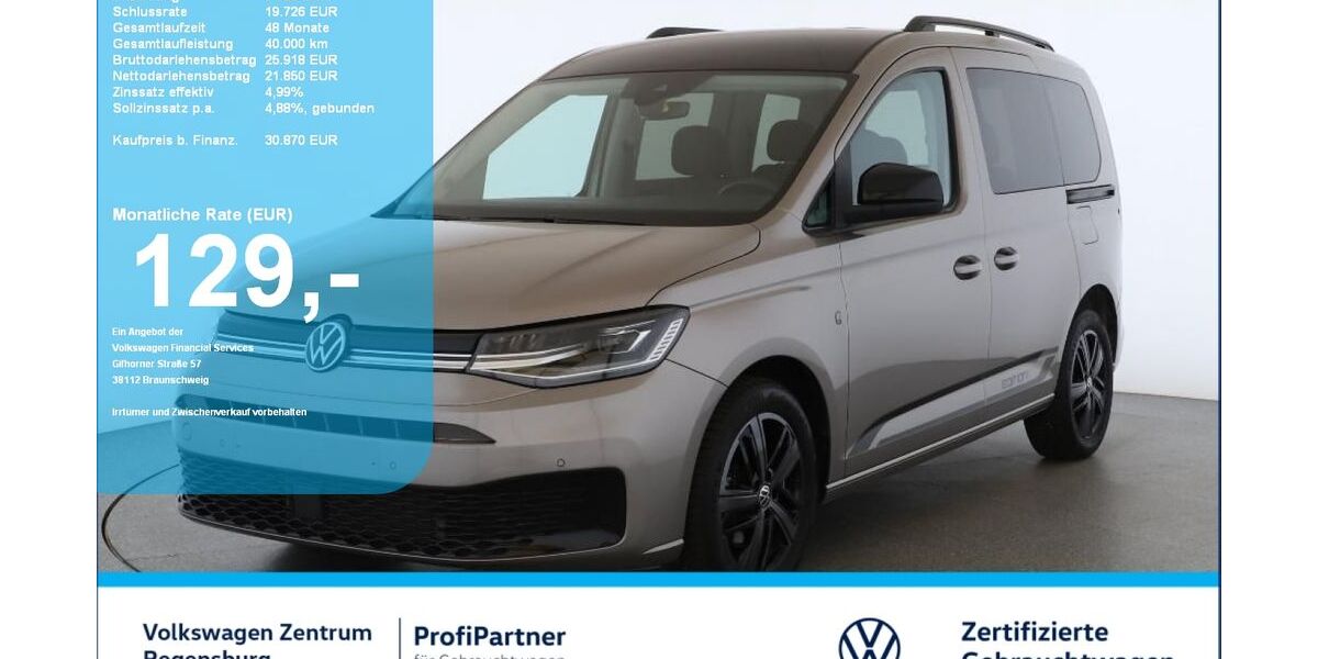 VW Caddy 18.600 km 30.870 &euro; Regensburg 93053