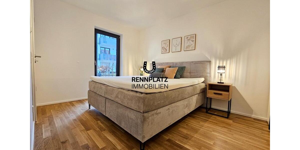 EG-03| Möblierte 2-Zimmer-Wohnung mit EBK und Süd-West-Terrasse im Palais Candis. Frei ab 01.02. 2 zimmer