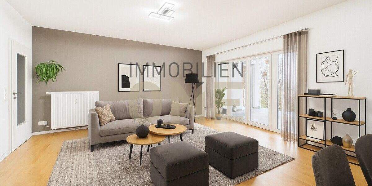 Ebenerdiges Wohnen der Extraklasse! EG-Wohnung mit Garten, Süd-West Loggia & traumhaftem Weitblick 5 zimmer