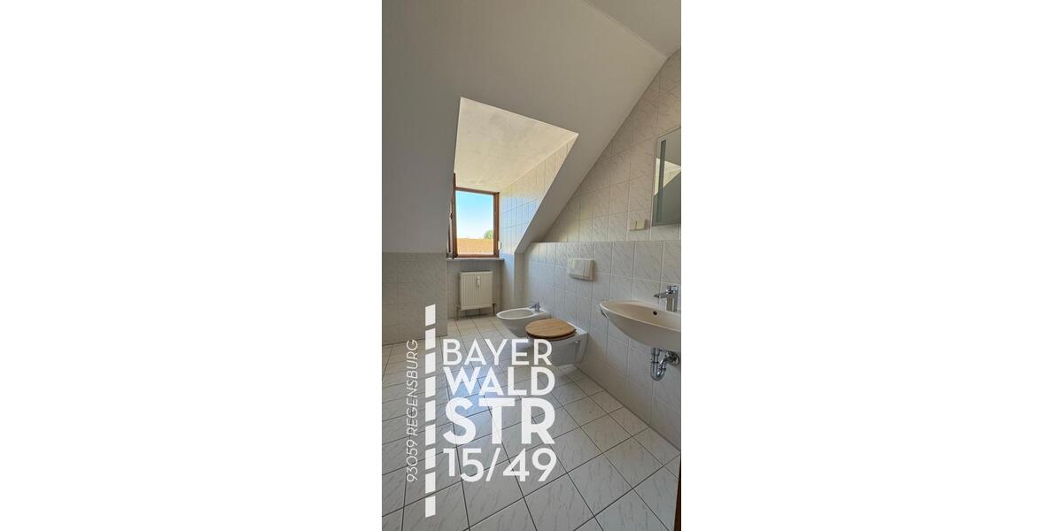 Dachgeschoßwohnung Regensburg Konradsiedlung - 2 Zimmer, 64 m&sup2;, 320.000&euro; | Angebot:26956356