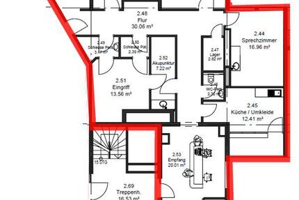 VB3560m Provisionsfreie, zentral gelegene Büro- oder Praxisfläche Regensburg - Zentrum zimmer