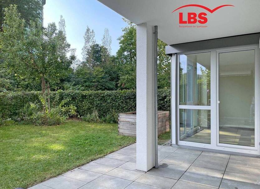 2 Zimmer - Wintergarten - Gartenanteil