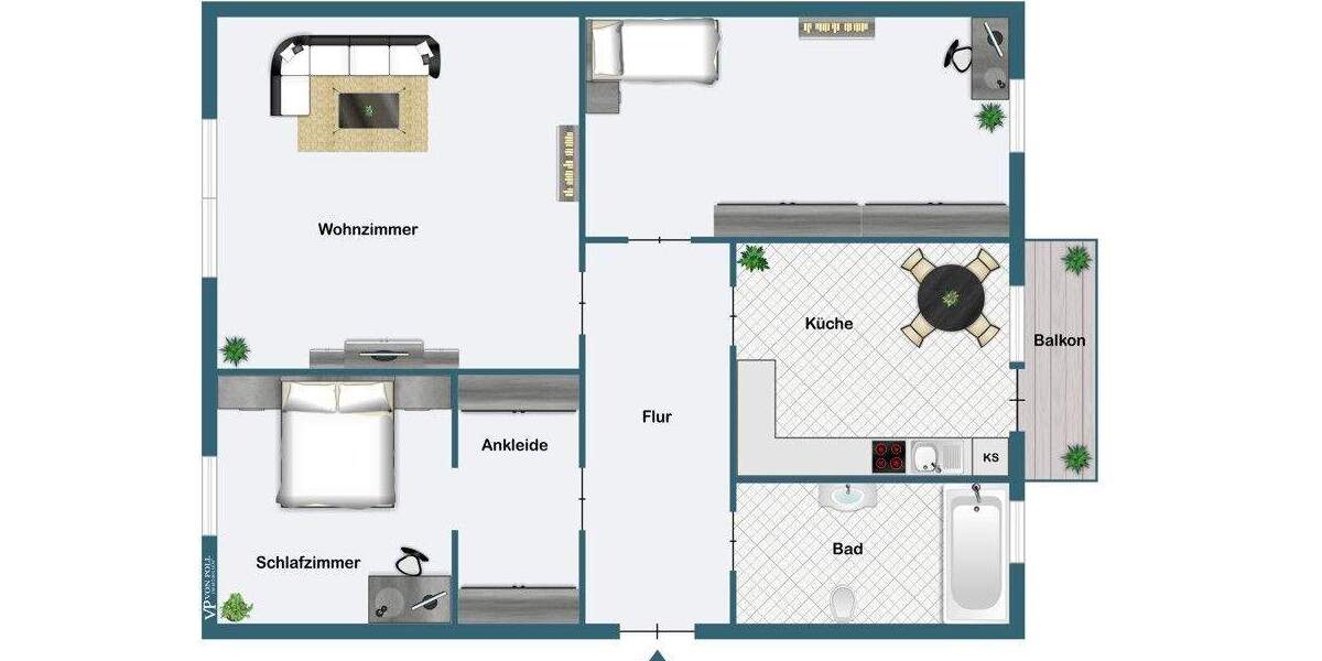 Etagenwohnung Regensburg Ostenviertel - 3 Zimmer, 87 m&sup2;, 790&euro; | Angebot:25775457