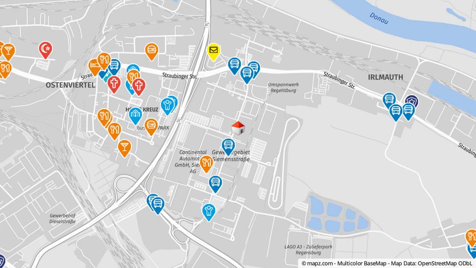 Gewerbeobjekt Regensburg Brandlberg - 1.138&euro; | Angebot:24261565