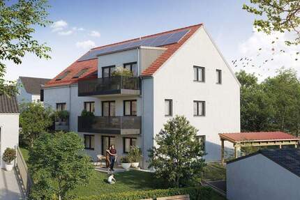 Wohnung Regensburg Kumpfmühl-Ziegetsdorf-Neuprüll - 3 Zimmer, 85 m&sup2;, 567.800&euro; | Angebot:25815399