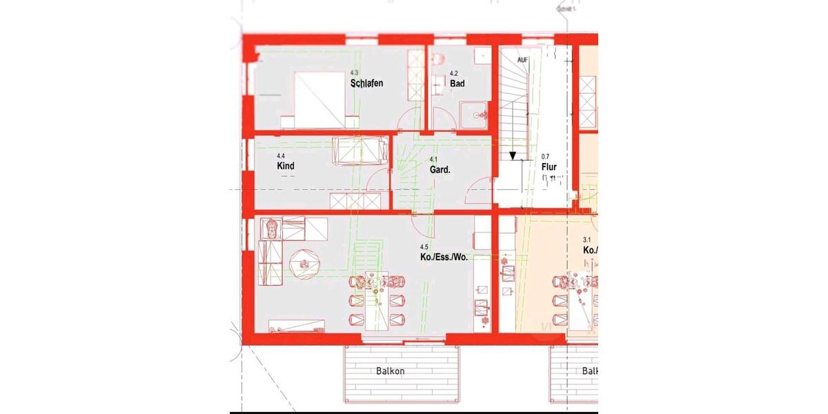 Erdgeschoßwohnung Painten - 3 Zimmer, 1.020&euro; | Angebot:22633372