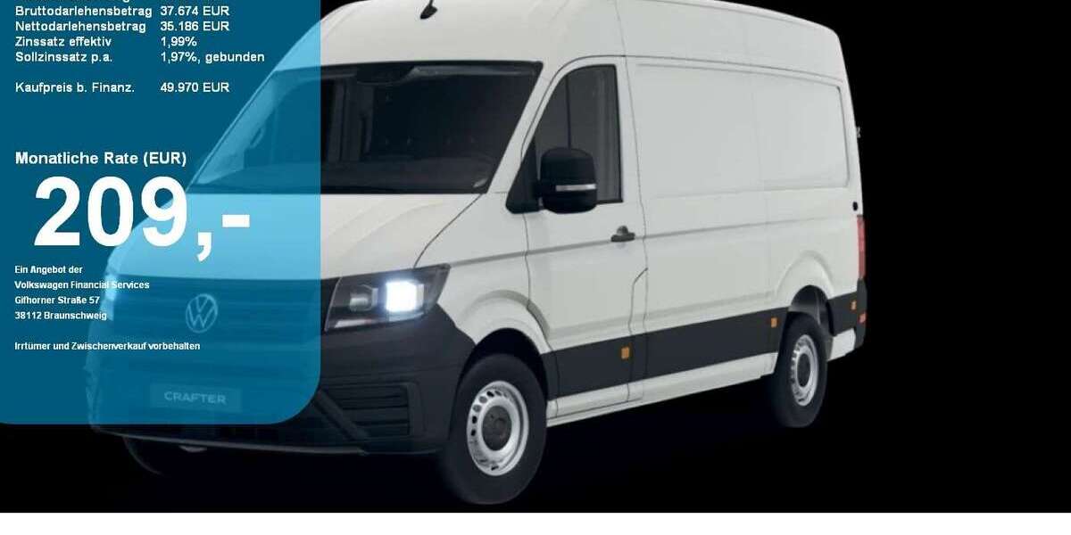 VW Crafter 4.900 km 49.970 &euro; Regensburg 93053